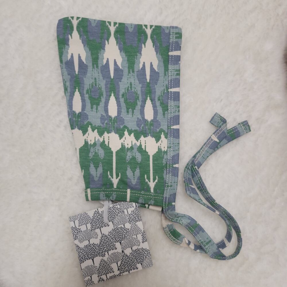 Kate Quinn Green Ikat Elf Hat